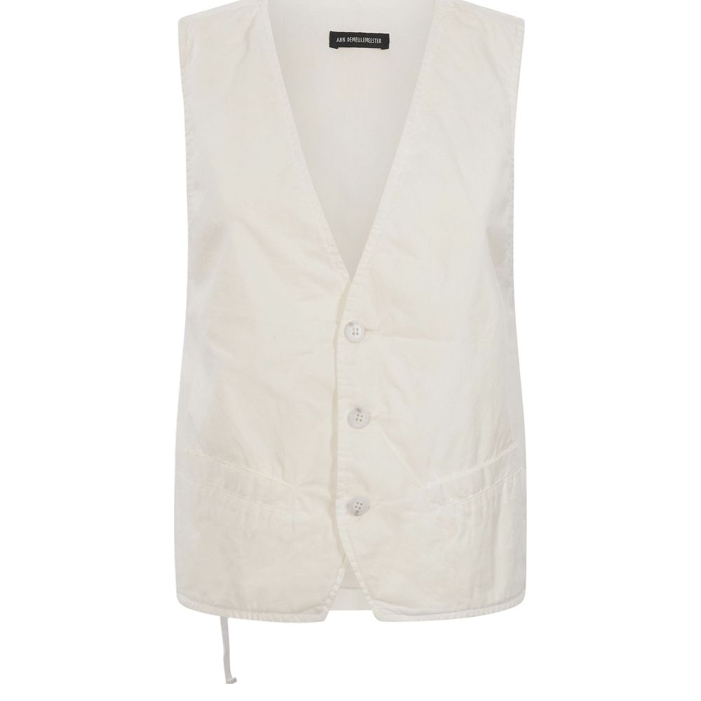 Ann Demeulemeester Lut Fitted Waistcoat