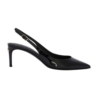 Dolce & Gabbana Cardinale patent leather slingbacks