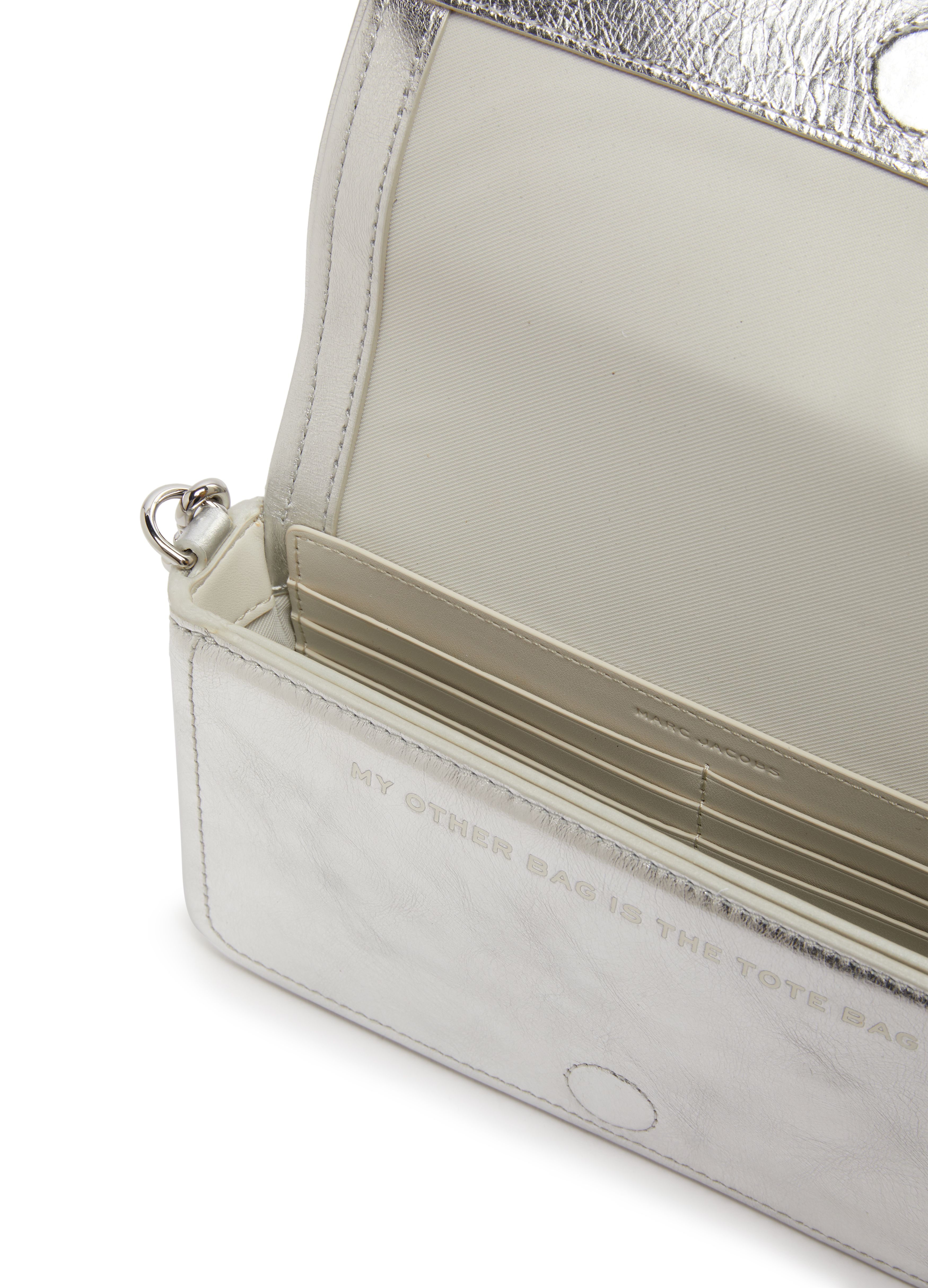 Marc Jacobs The Mini Bag Metallic clutch bag