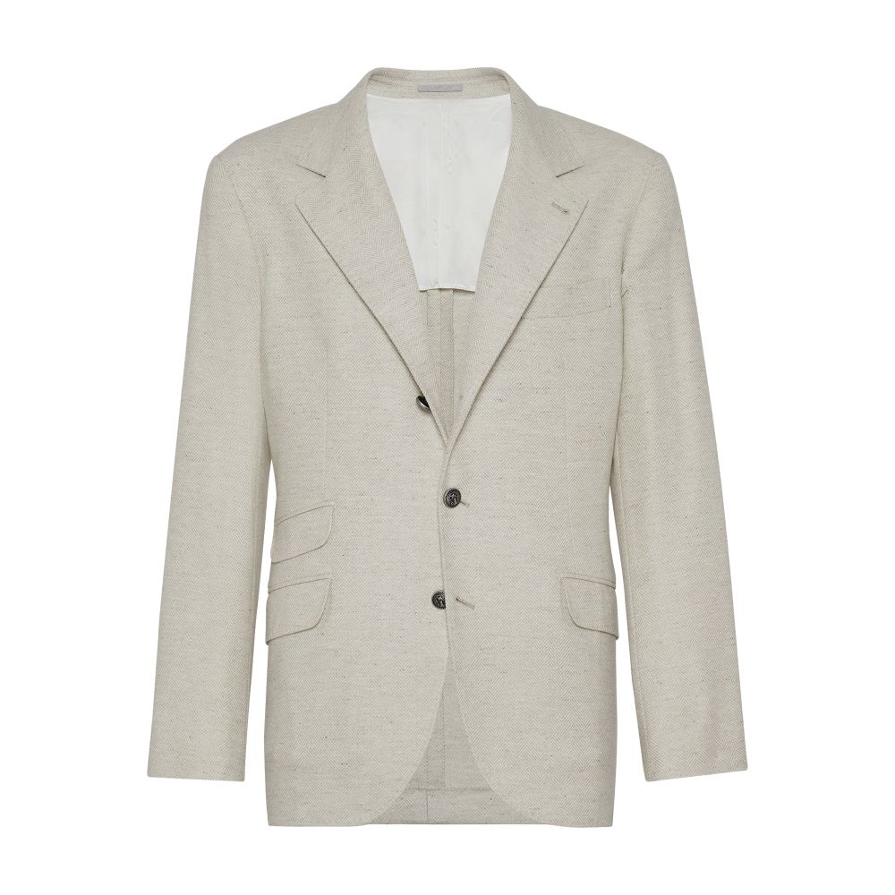 Brunello Cucinelli Wool, silk and linen blazer