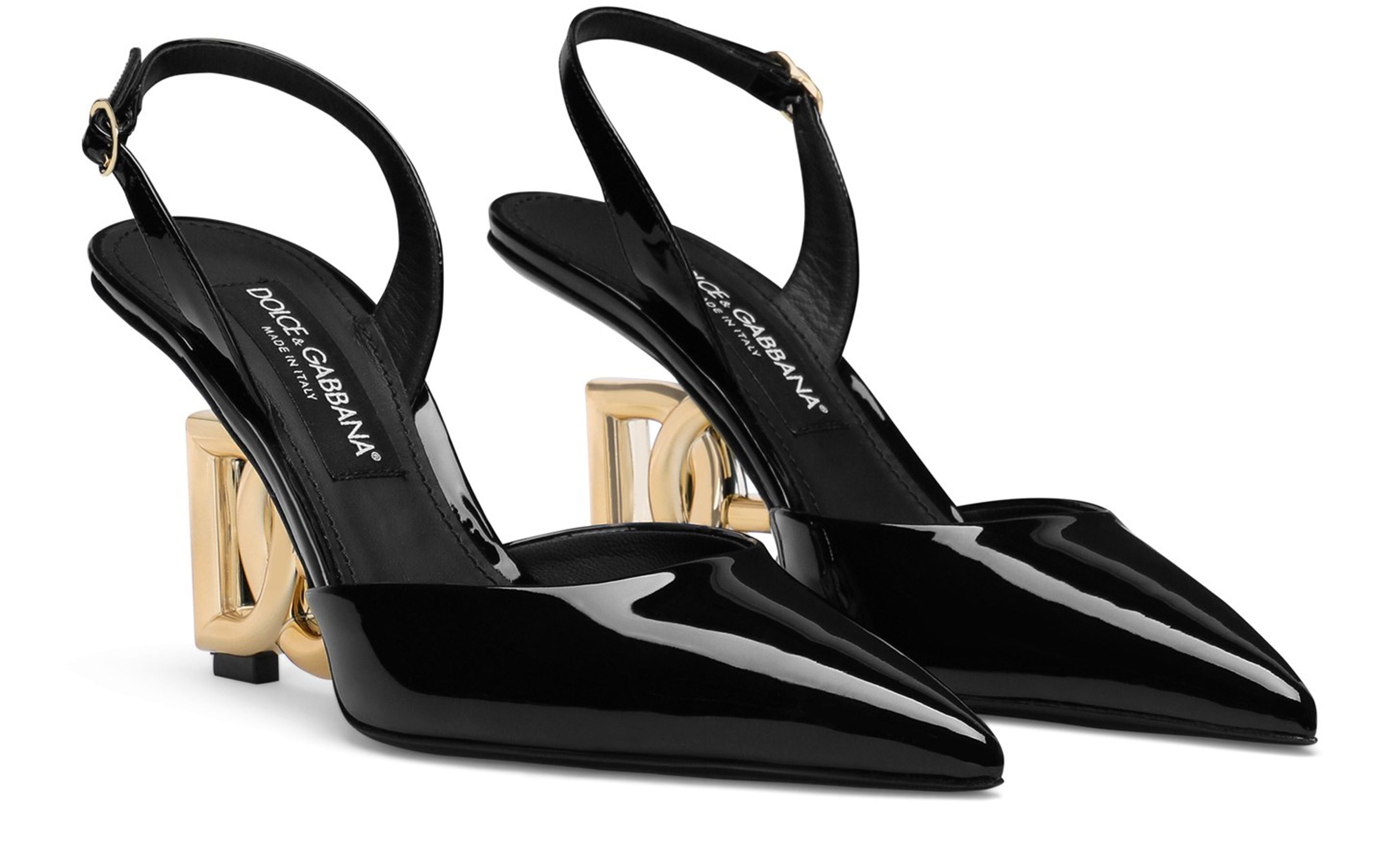 Dolce & Gabbana Patent leather slingbacks