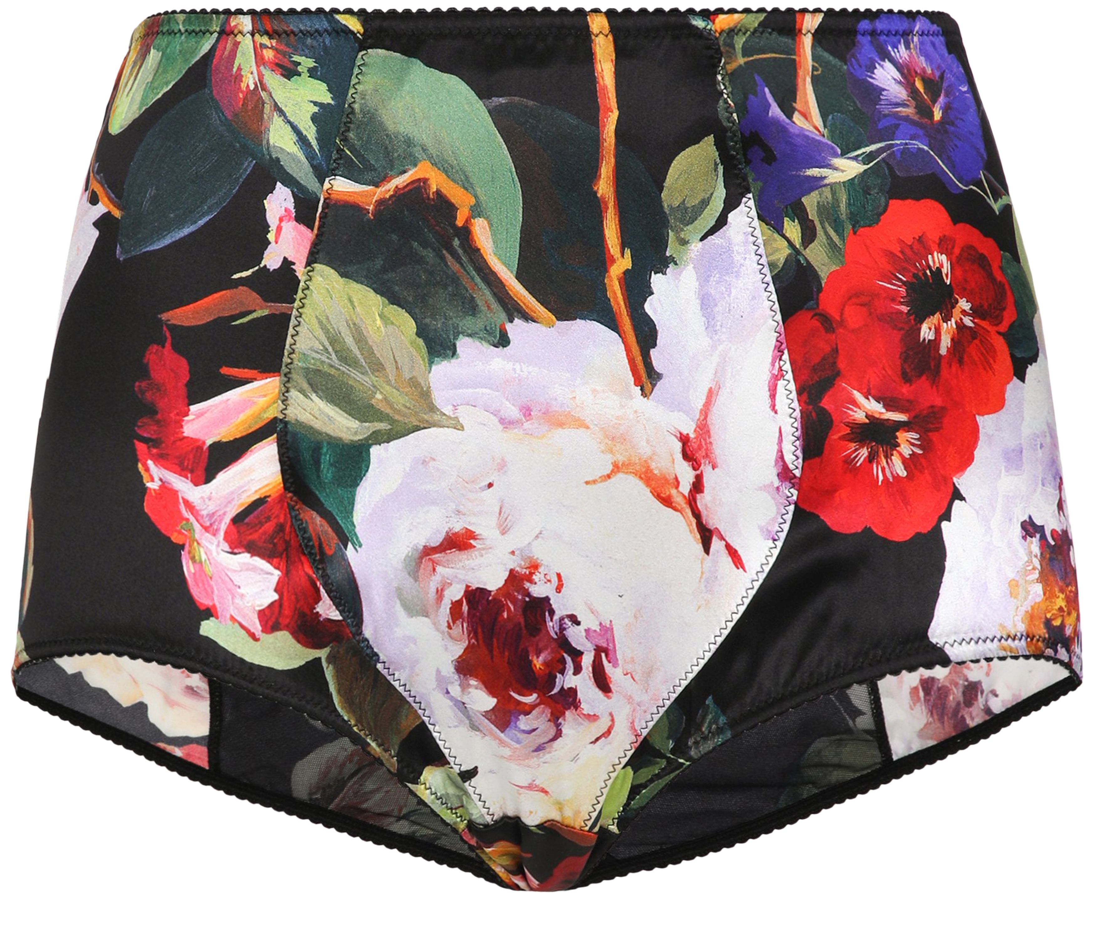 Dolce & Gabbana Satin high-waisted panties