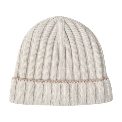 Brunello Cucinelli Cashmere rib knit beanie