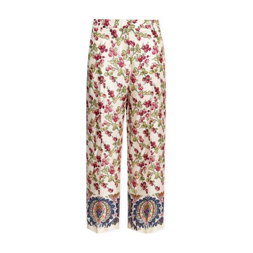 Etro Silk culotte trousers