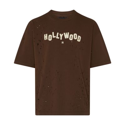 Amiri Hollywood shotgun short sleeved t-shirt