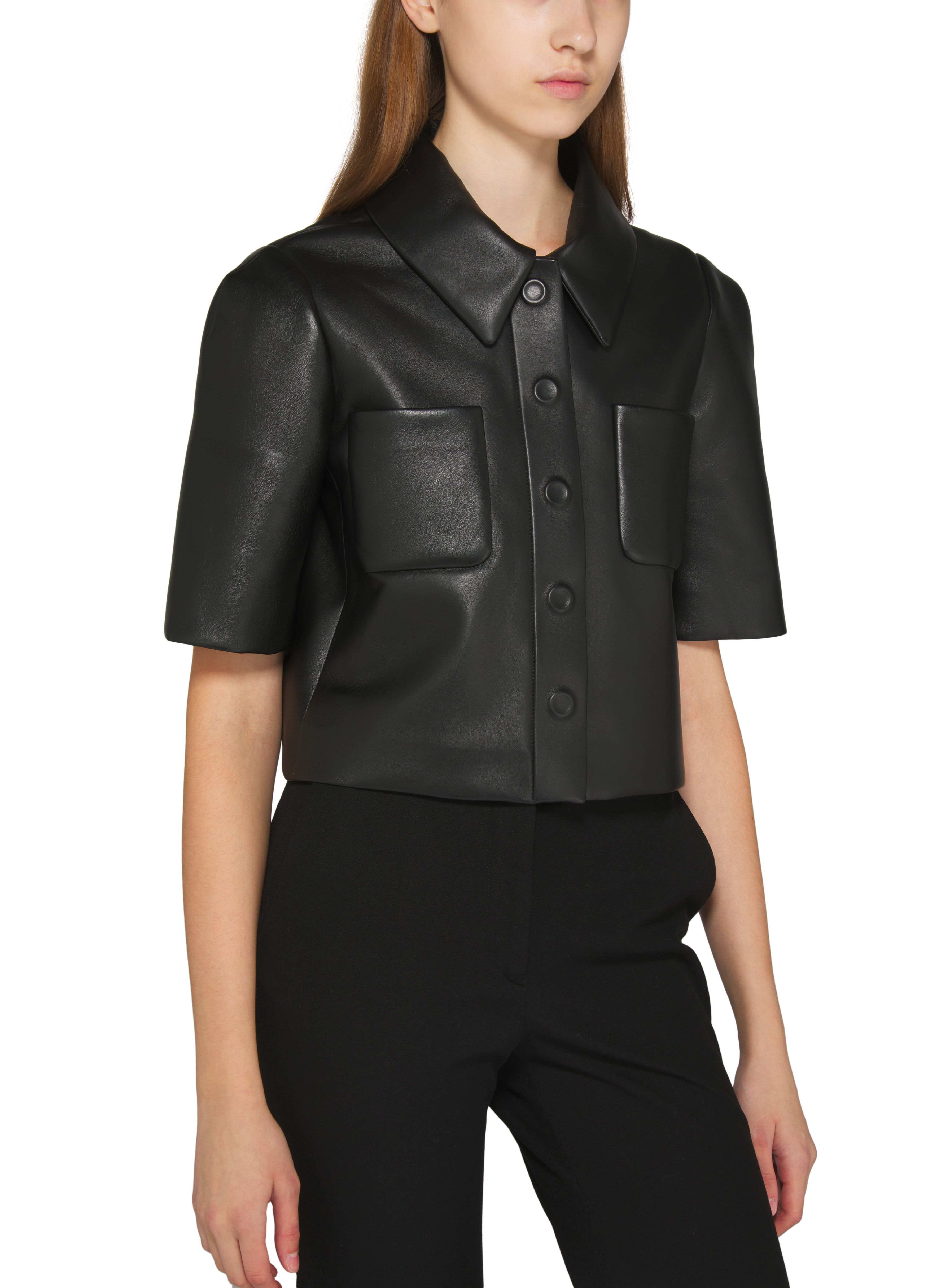 Loewe Short leather shirt