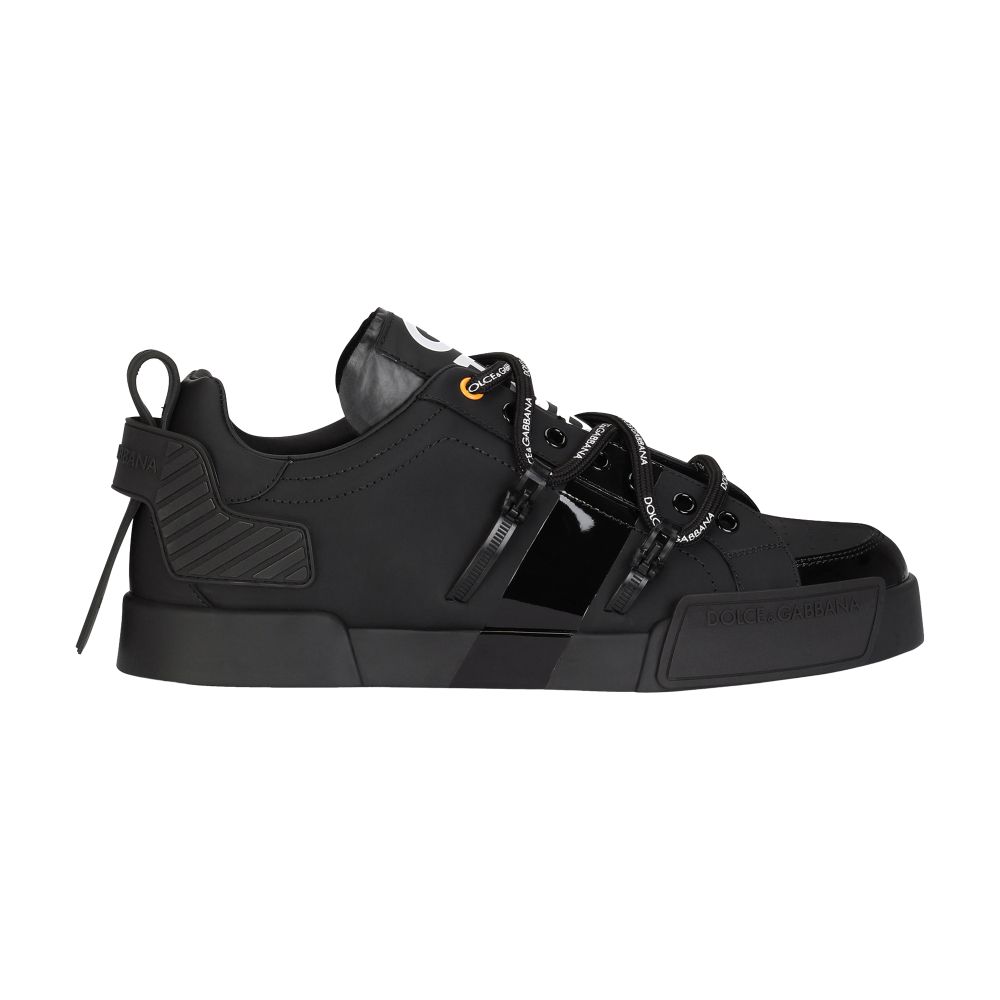 Dolce & Gabbana Calfskin Portofino sneakers with maxi-logo