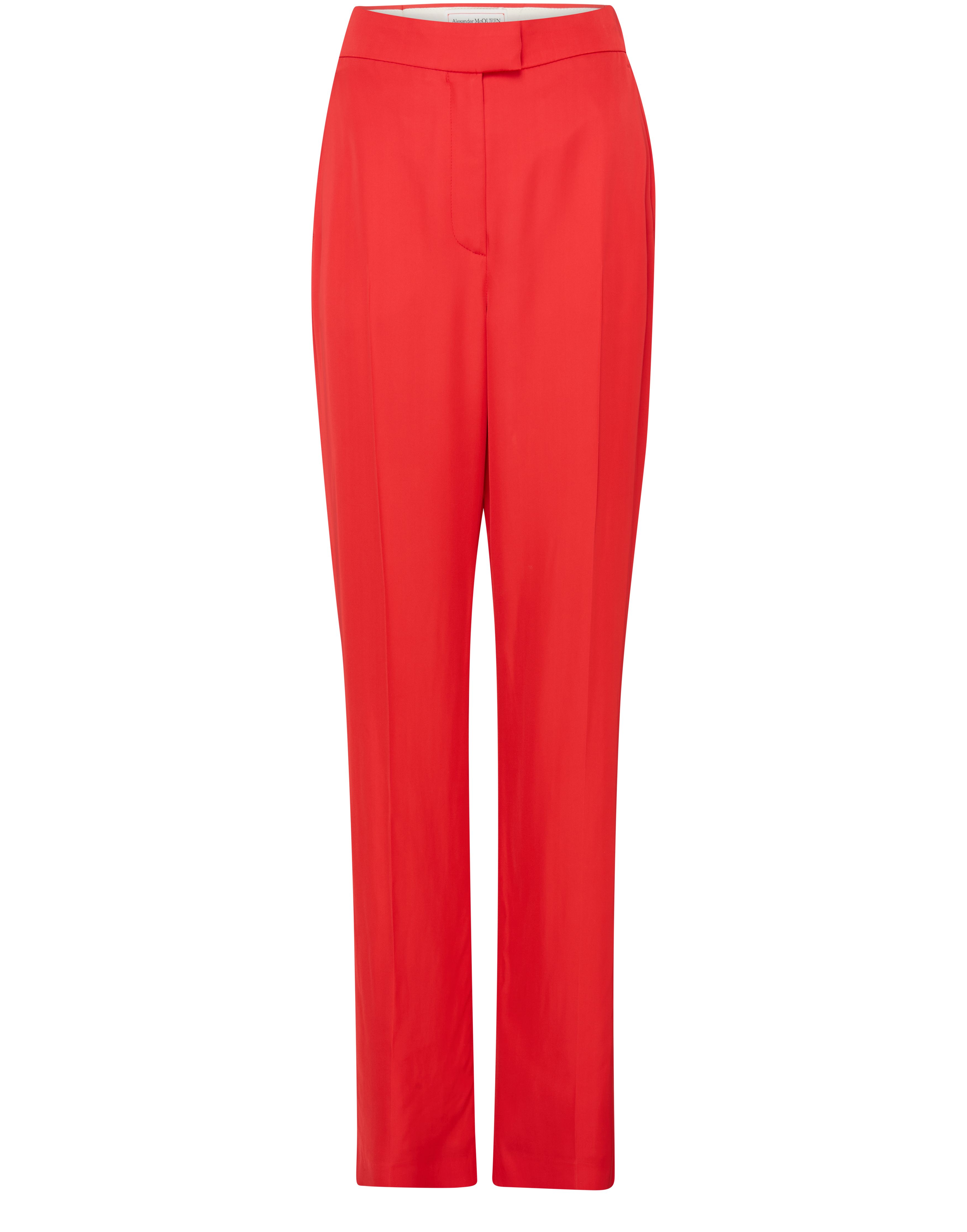 Alexander McQueen High waisted cigarette trousers