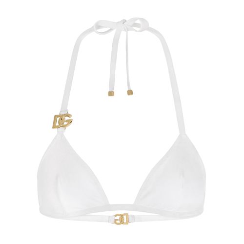 Dolce & Gabbana Triangle bra with DG logo