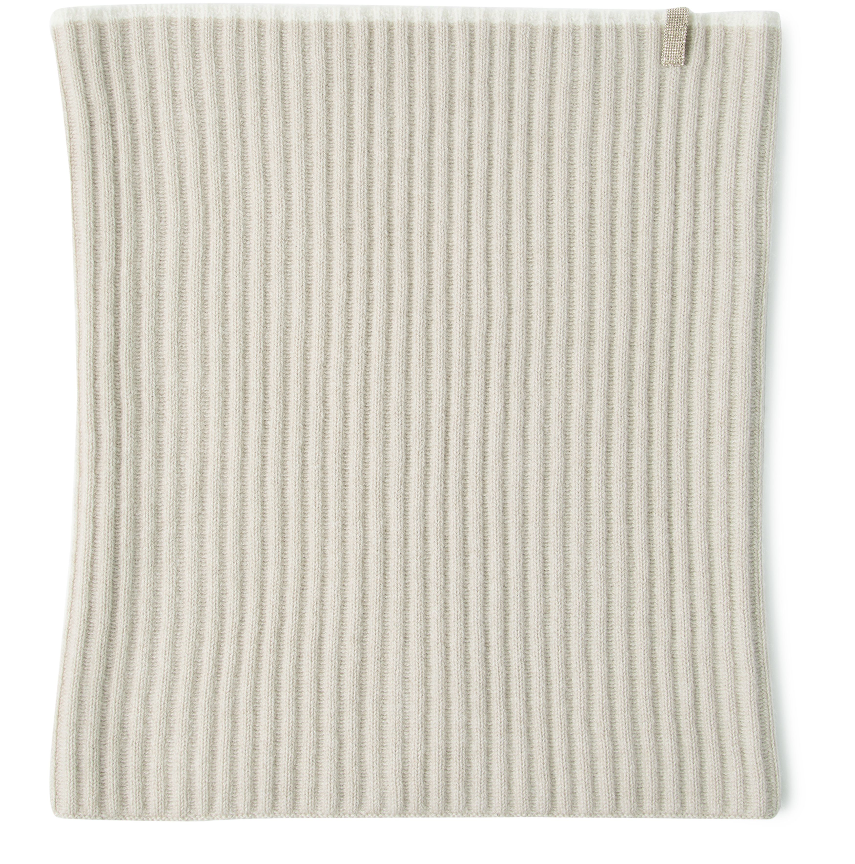 Brunello Cucinelli Knit neck warmer with monili