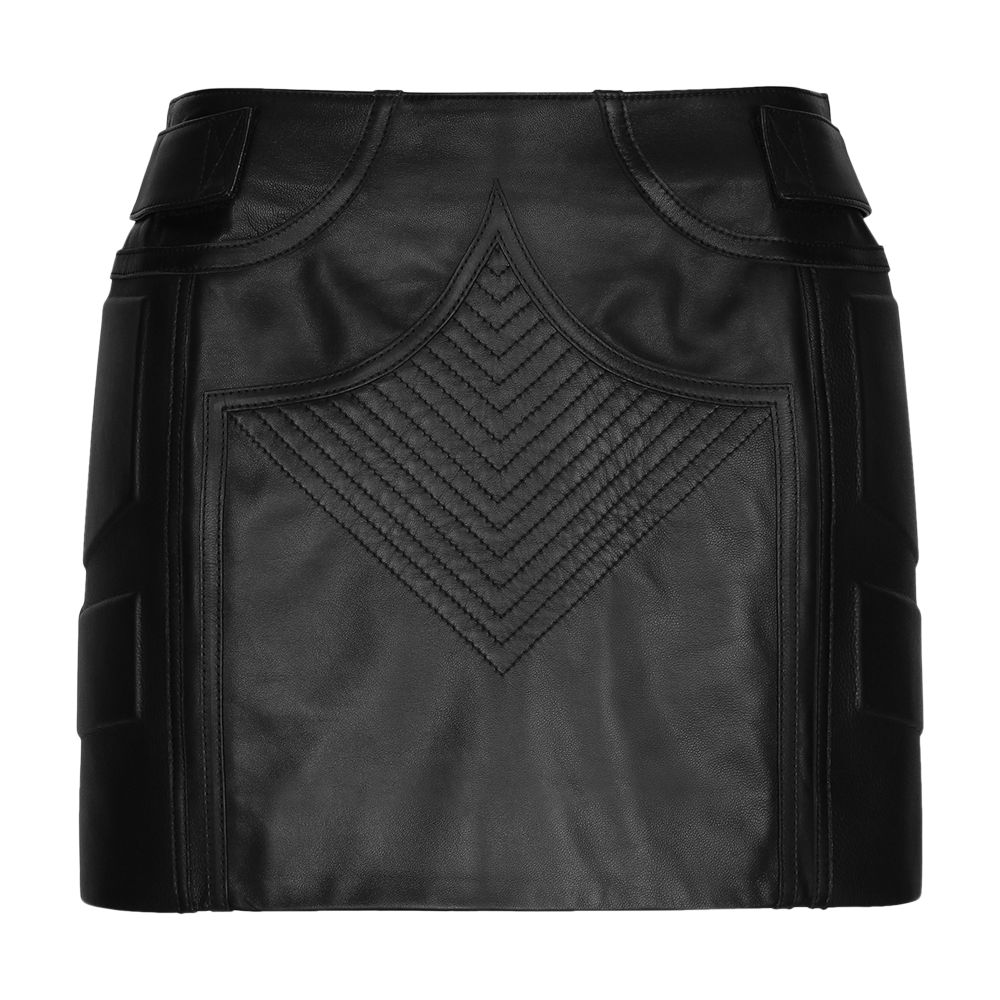 Dolce & Gabbana Nappa leather miniskirt