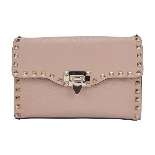 VALENTINO GARAVANI Small Rockstud calfskin crossbody bag