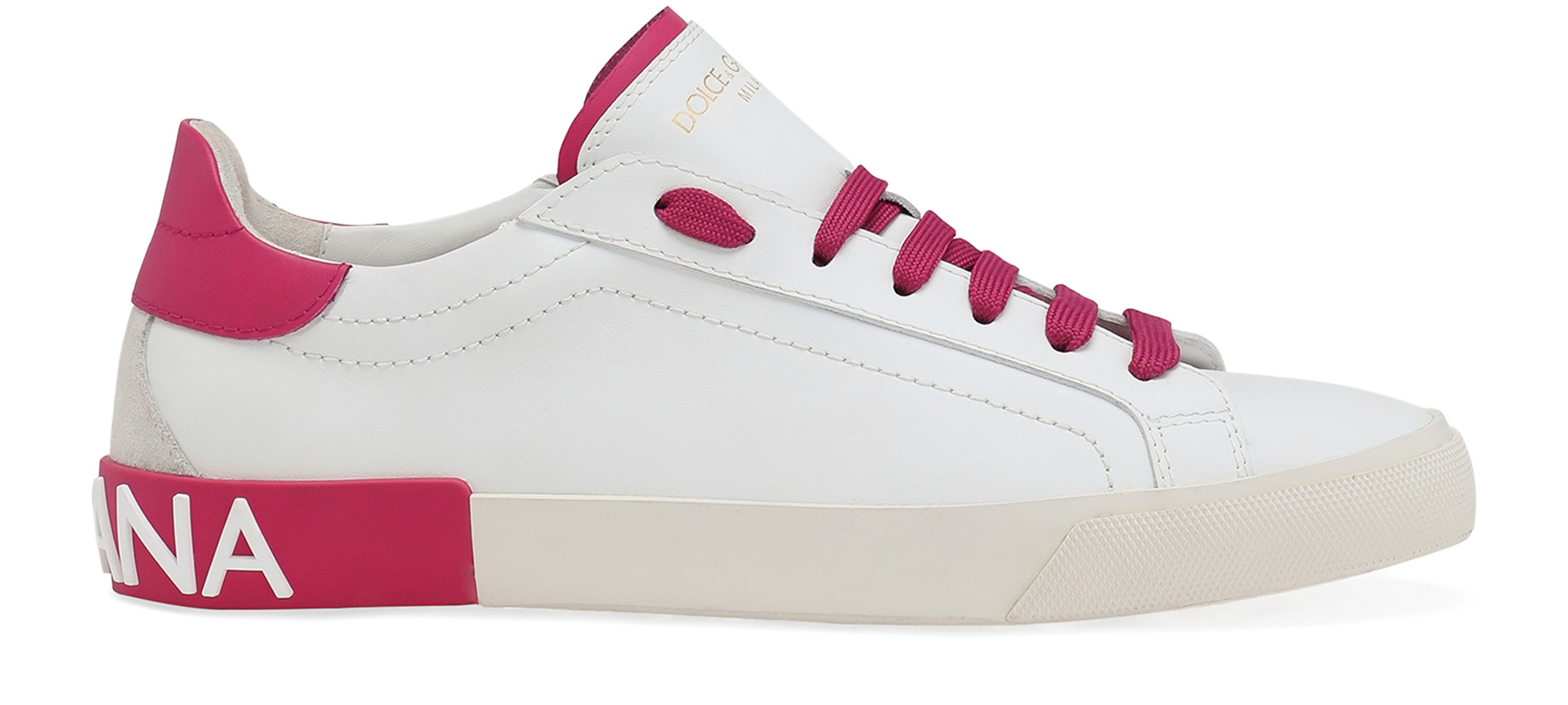 Dolce & Gabbana Portofino vintage calfskin sneakers