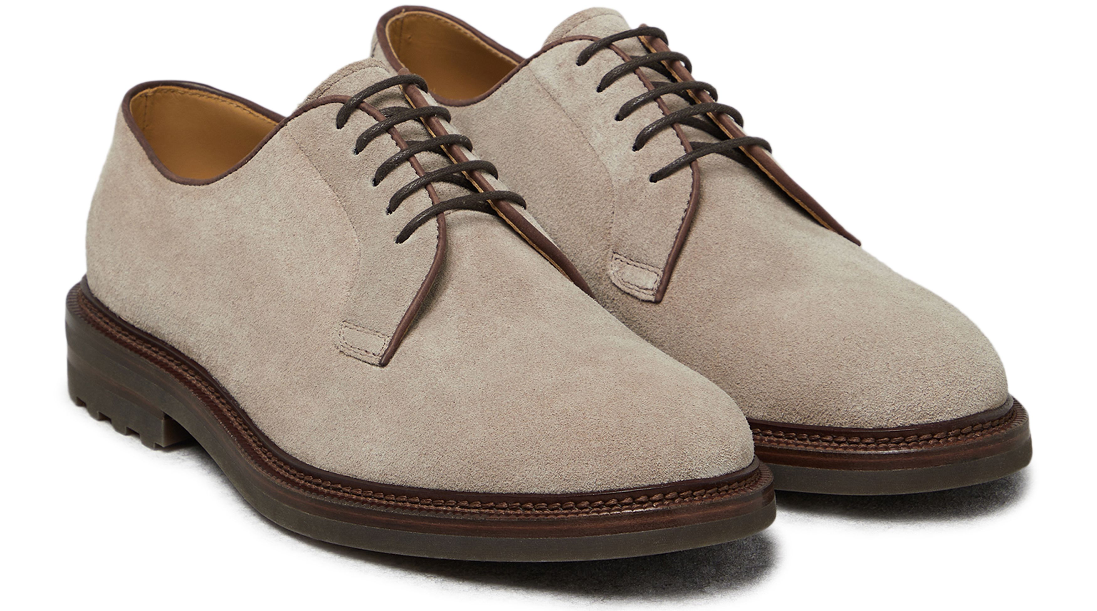 Brunello Cucinelli Suede Derby shoes