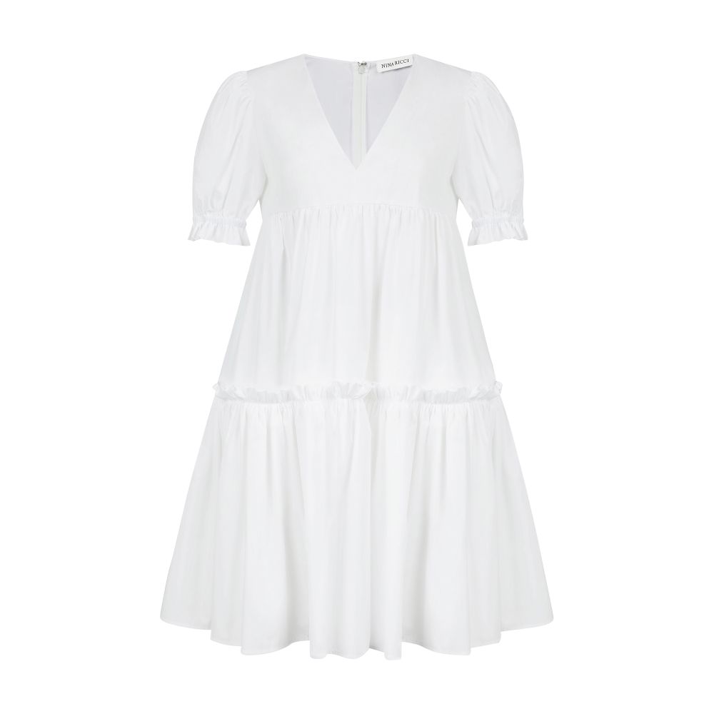 Nina Ricci Poplin babydoll dress