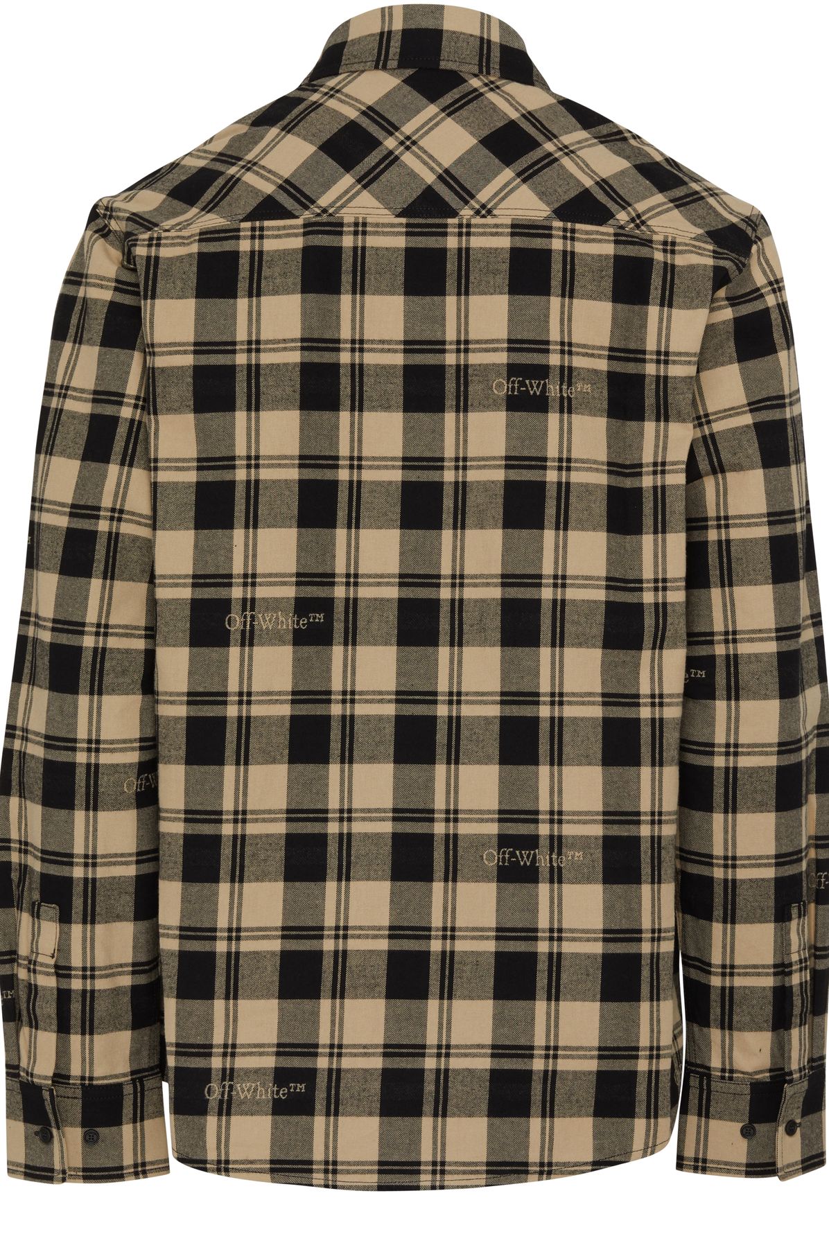 OFF-WHITE Check Flann shirt