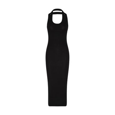 Coperni Long ribbed dress