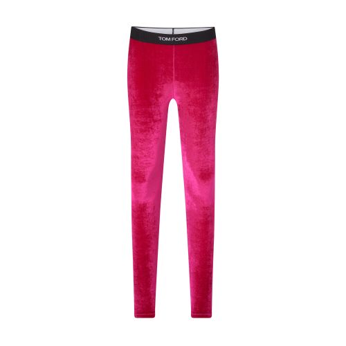 Tom Ford Stretch Velvet Signature Leggings