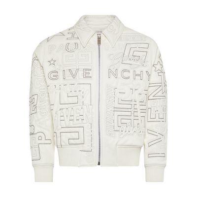 Givenchy Quilted leather bomber