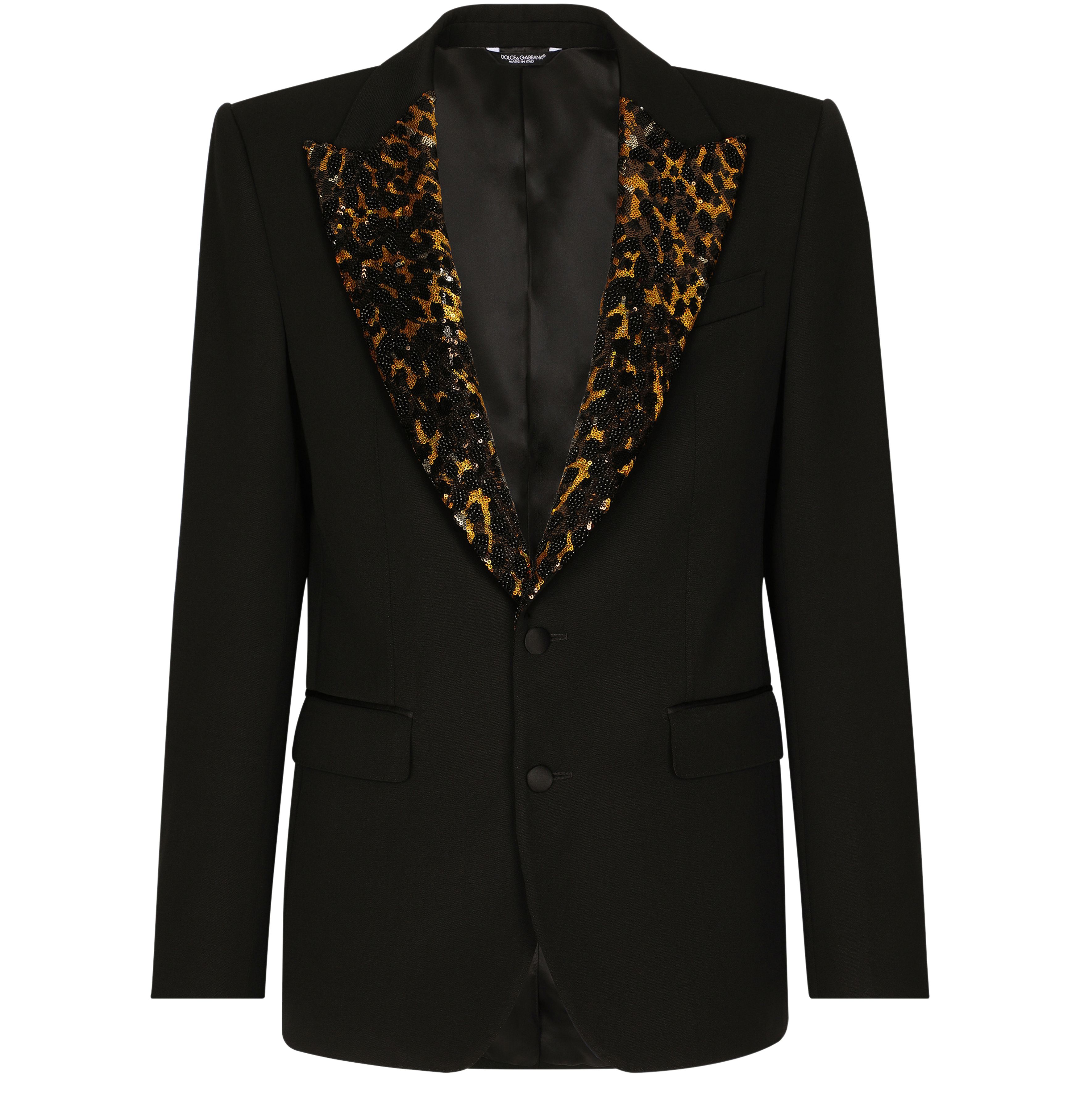 Dolce & Gabbana Stretch wool fabric Sicilia-fit tuxedo jacket