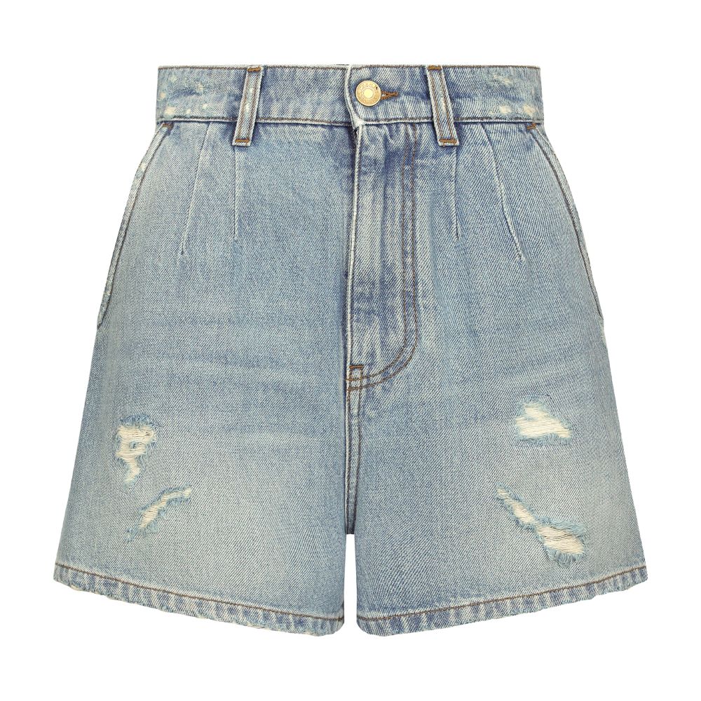 Dolce & Gabbana High-waisted denim shorts