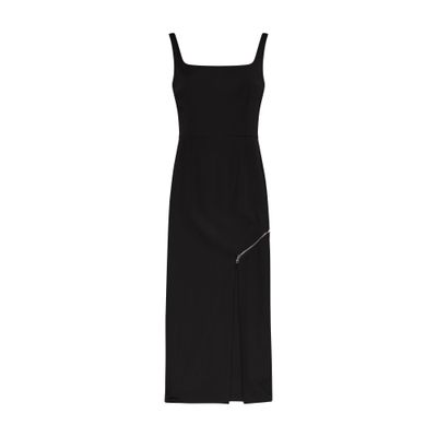 Alexander McQueen Slitted long dress