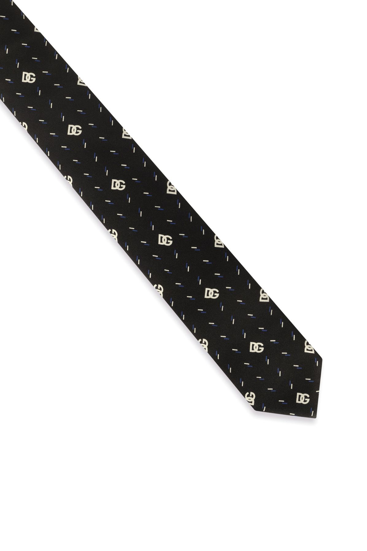 Dolce & Gabbana 6-cm silk blade tie with DG logo print