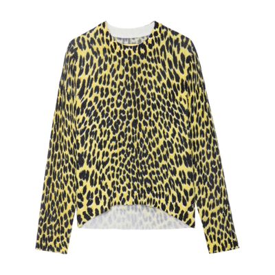 Zadig & Voltaire Markus Leopard Cashmere Jumper