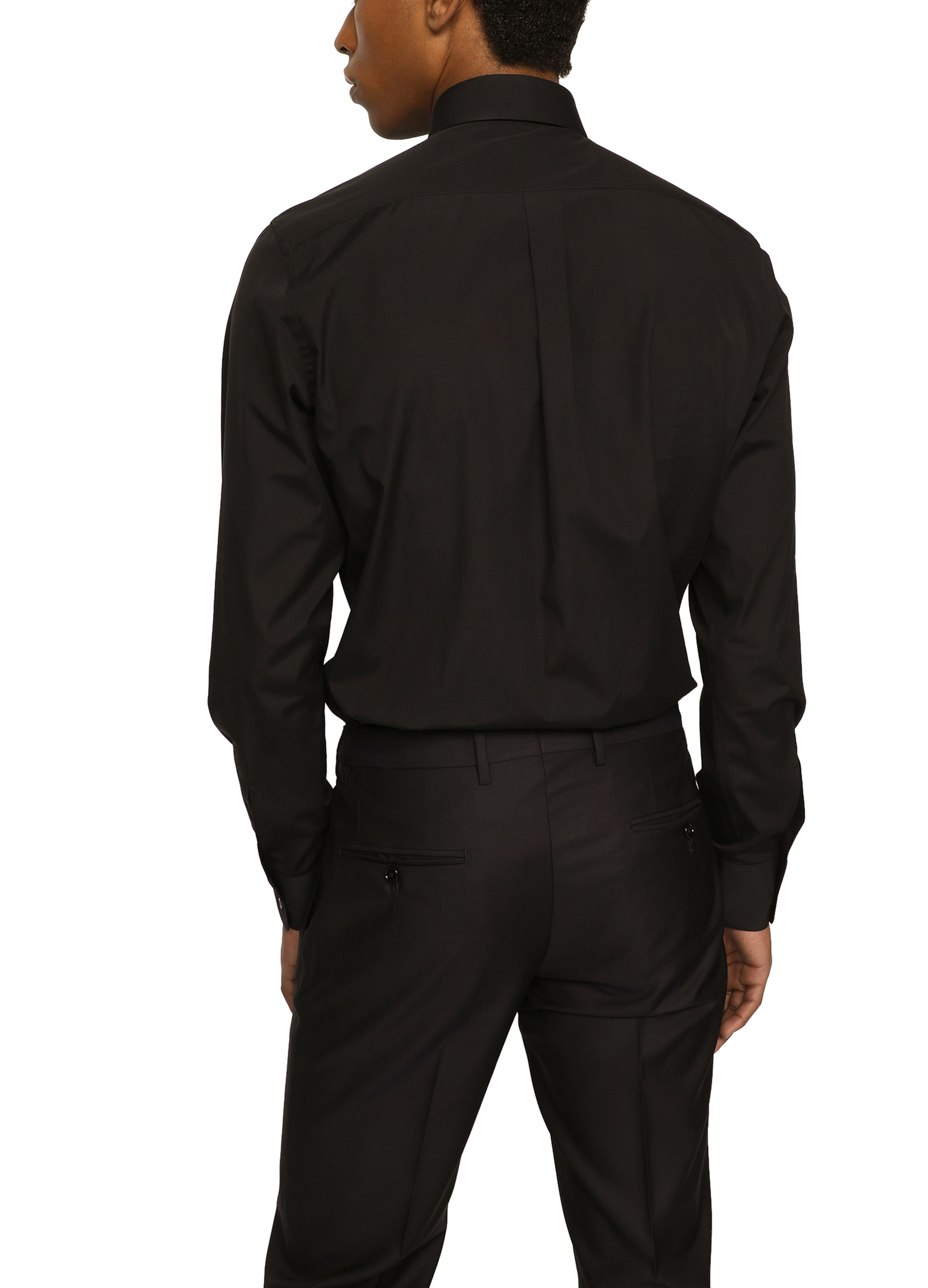 Dolce & Gabbana Stretch poplin Gold-fit shirt