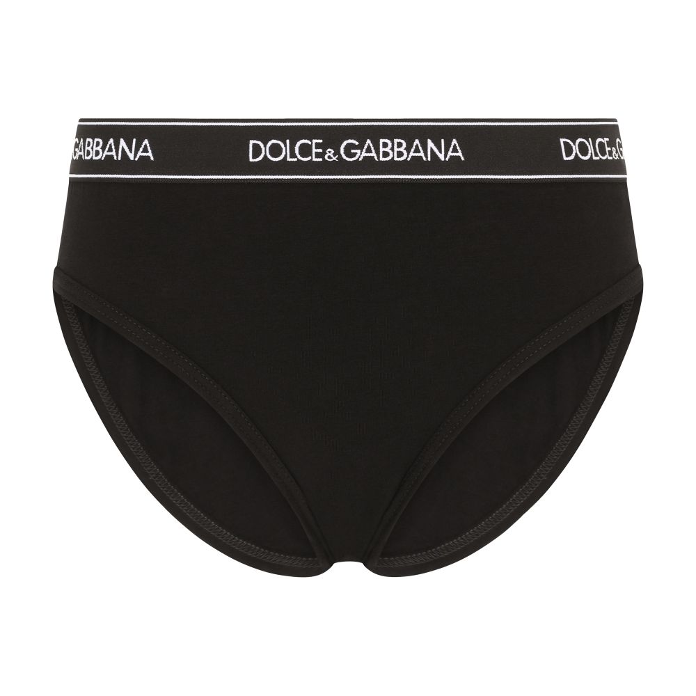 Dolce & Gabbana Jersey briefs with branded elastic