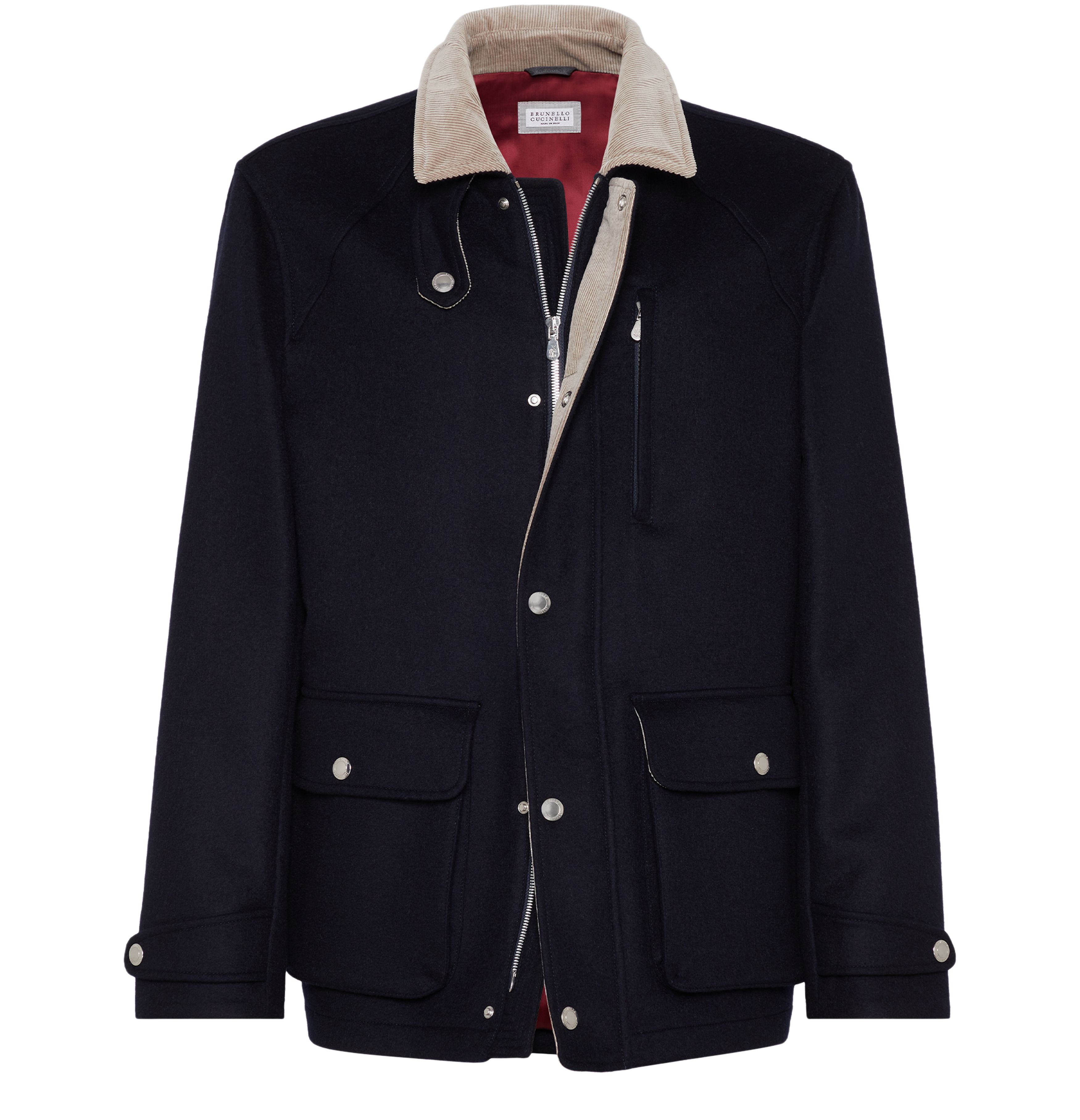 Brunello Cucinelli Double beaver outerwear jacket