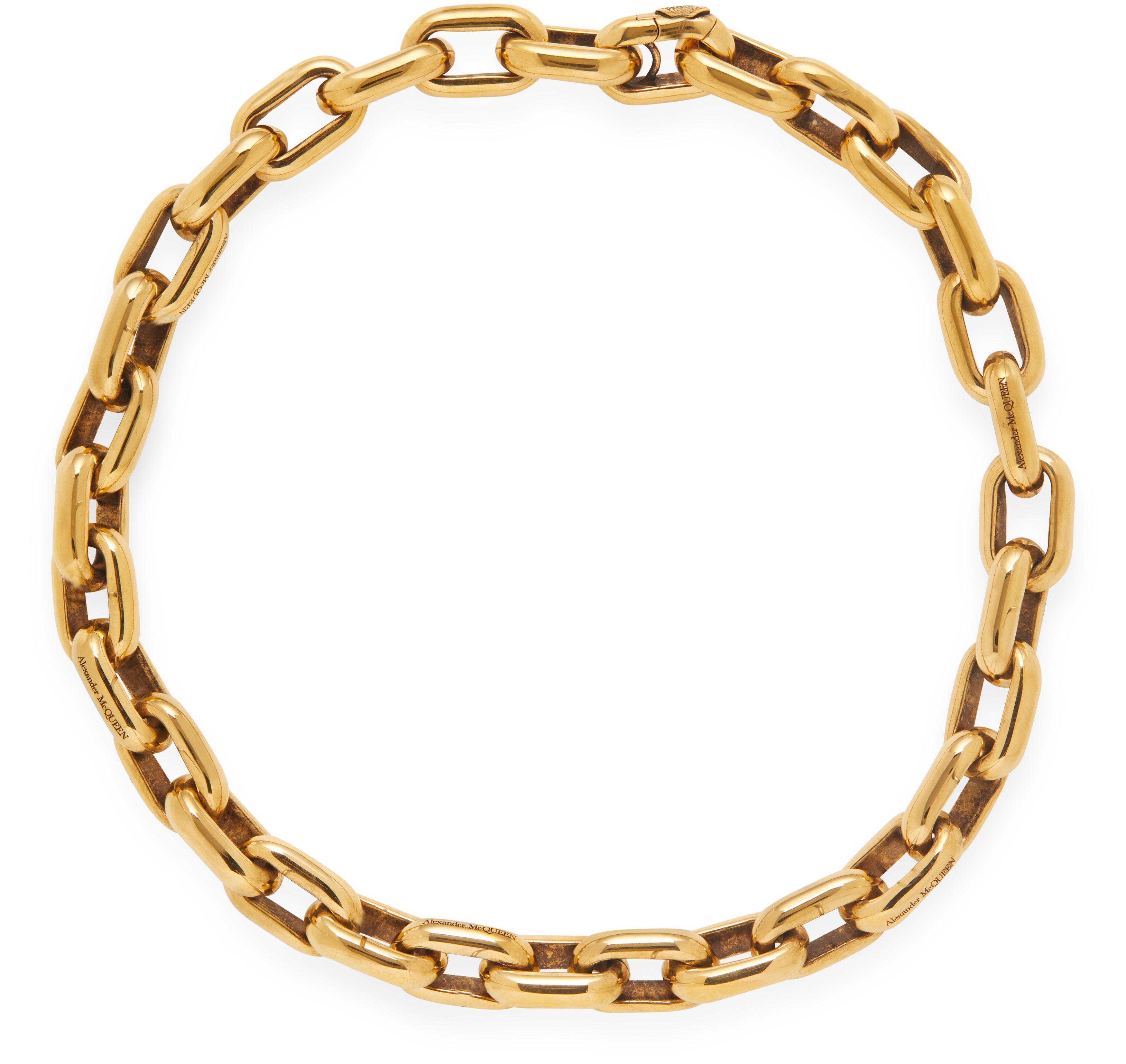 Alexander McQueen Peak chain necklace