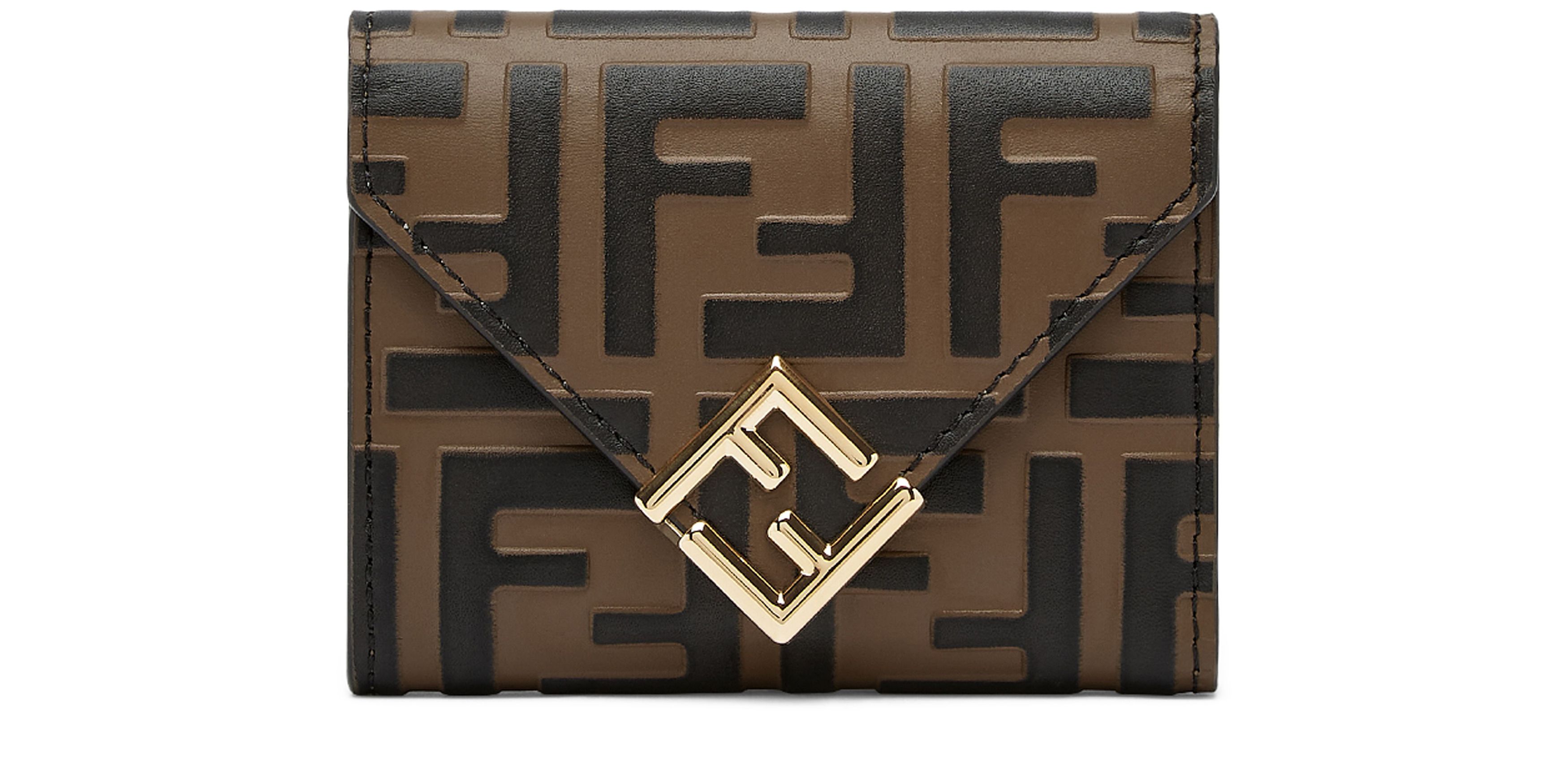 FENDI FF Diamonds Card Case