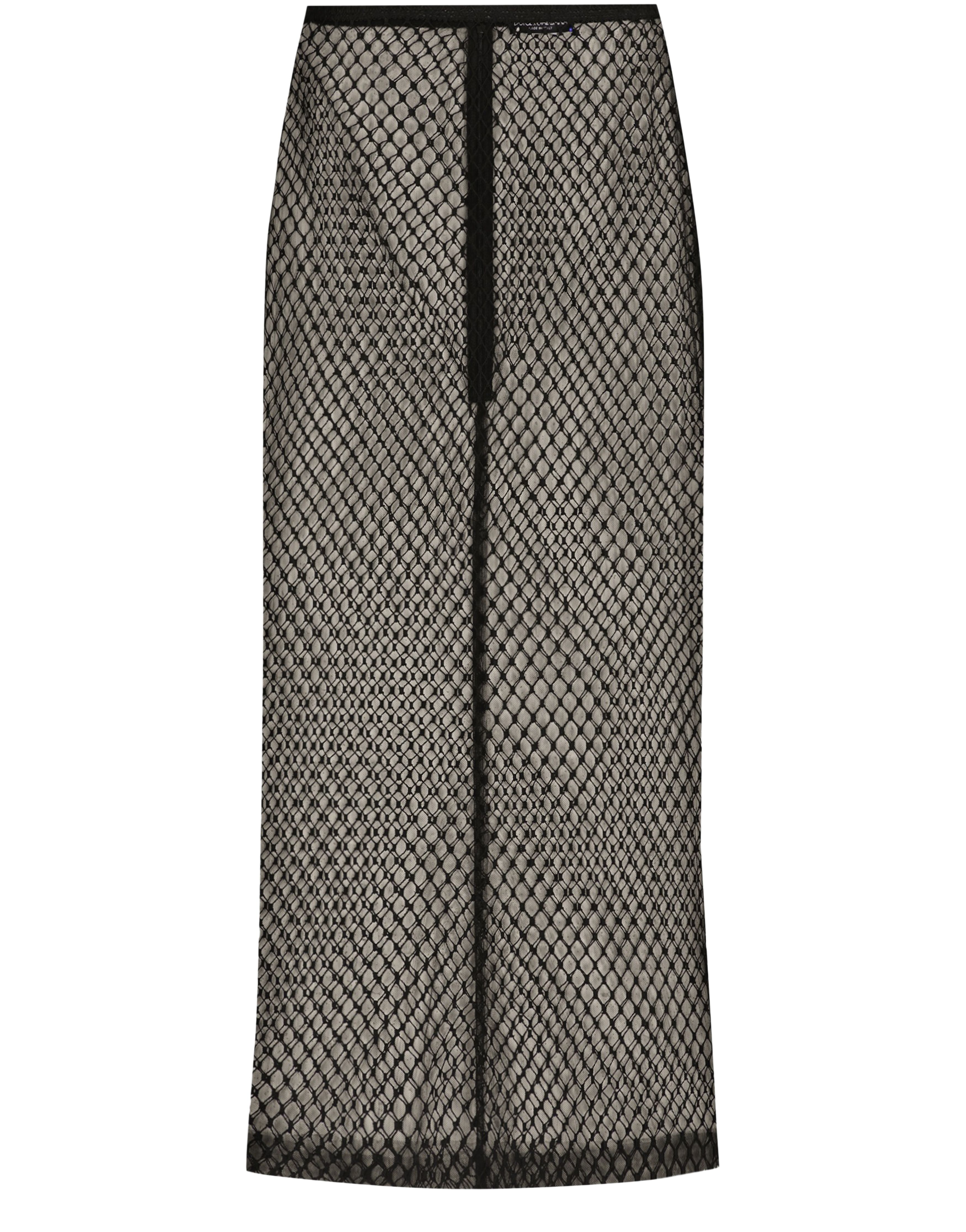 Dolce & Gabbana Mesh midi pencil skirt