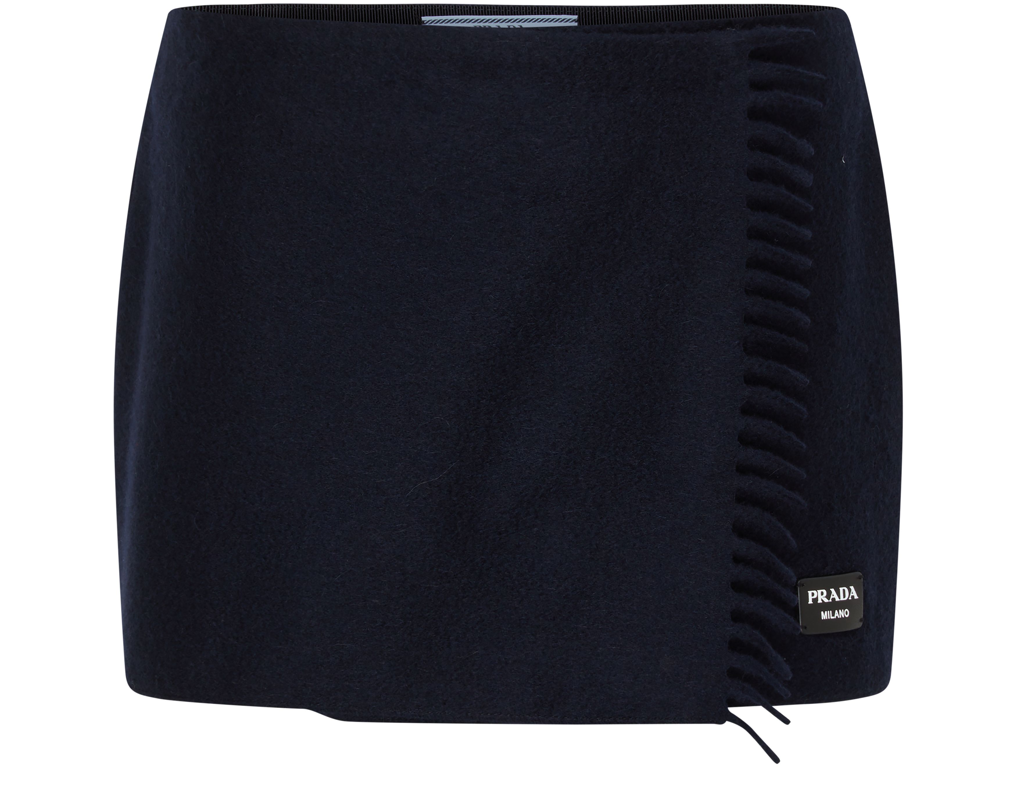 Prada Short cashmere skirt