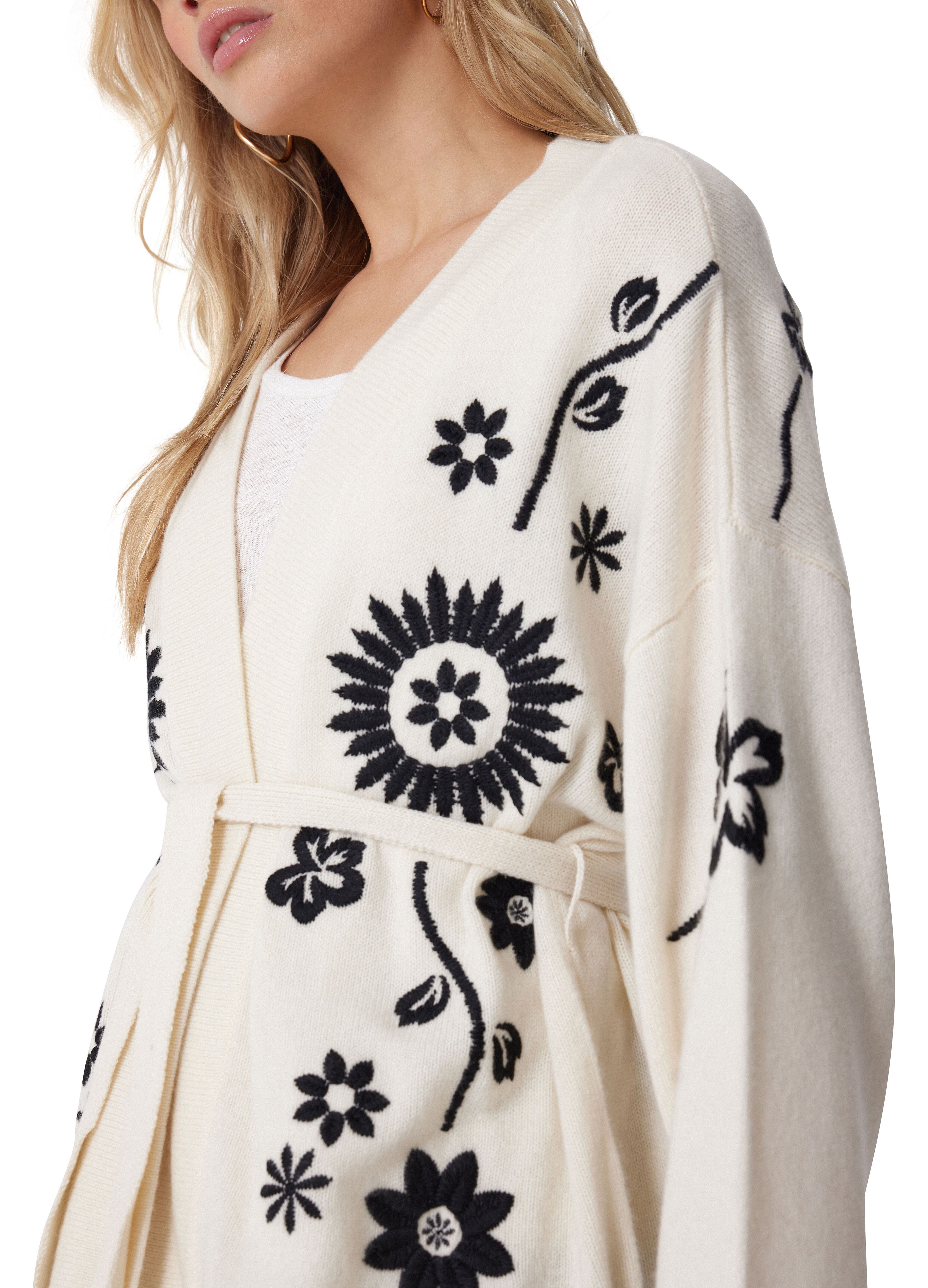  Pima cashmere cardigan