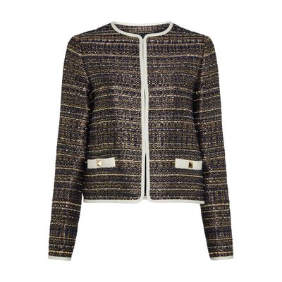 VALENTINO GARAVANI Cropped tweed jacket