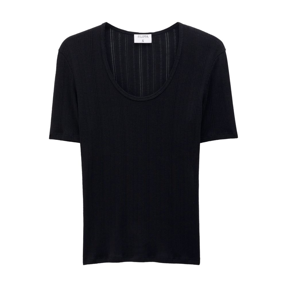 Filippa K Pointelle t-shirt