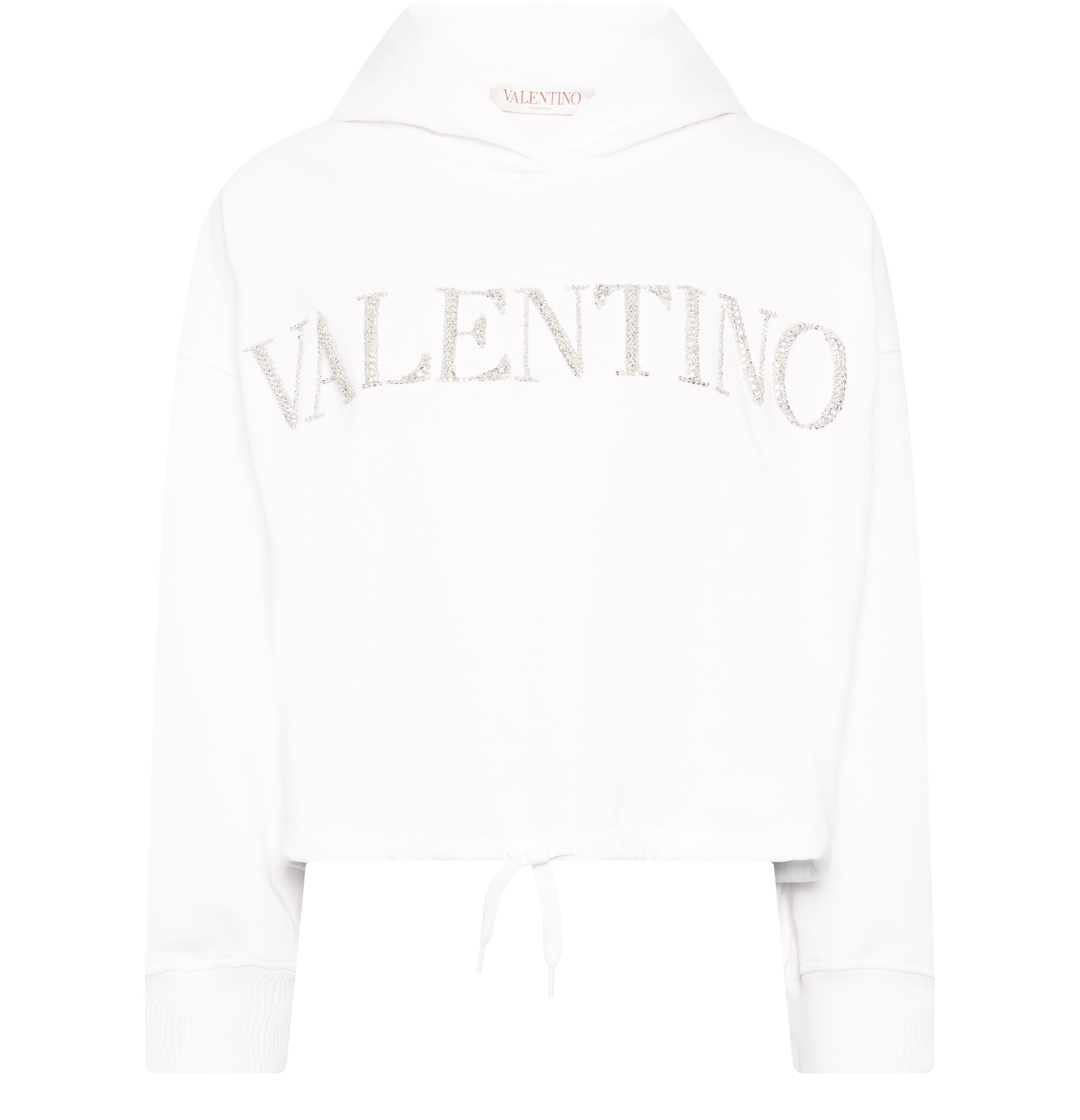 VALENTINO GARAVANI Embroidered hooded sweatshirt