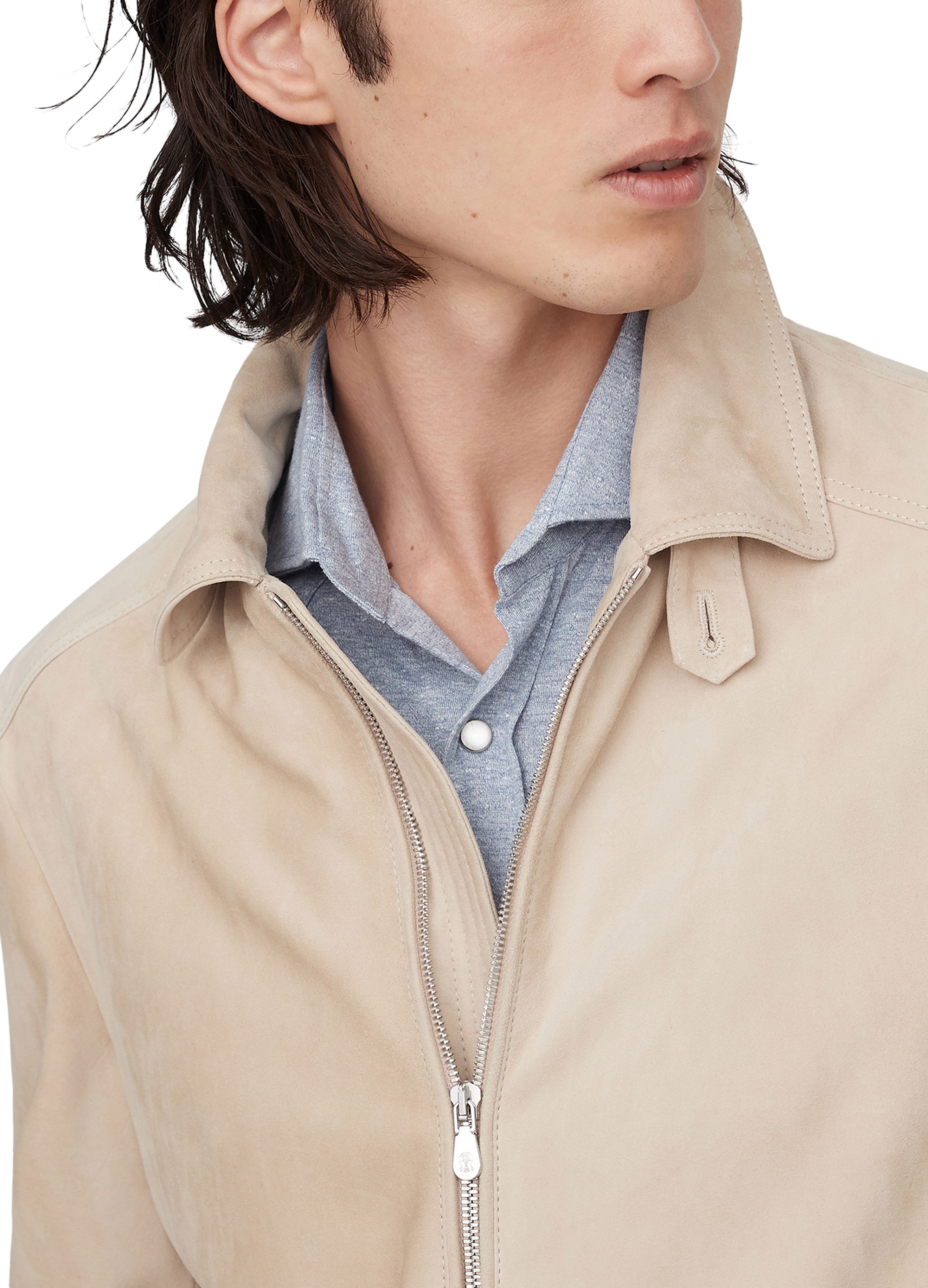 Brunello Cucinelli Suede jacket