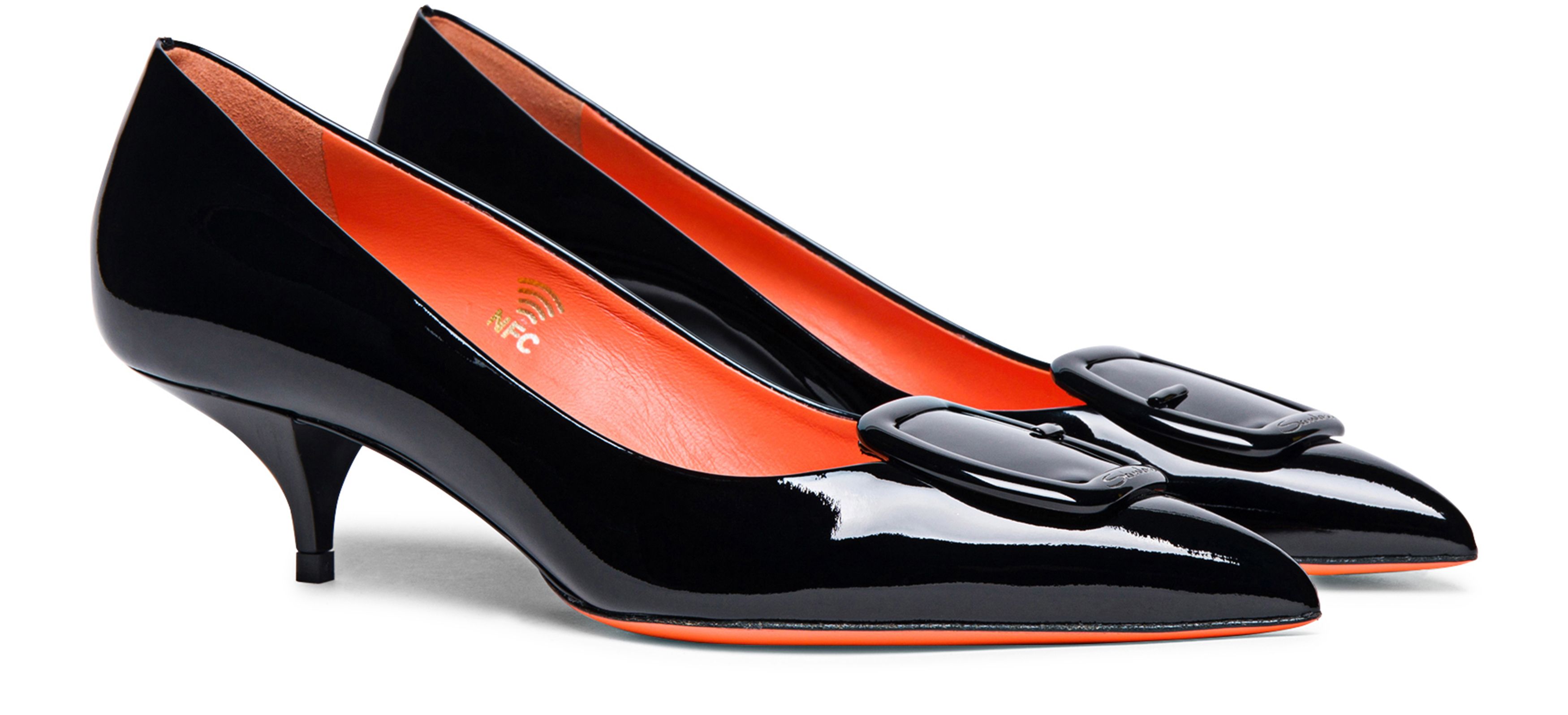 Santoni Patent Leather Courts