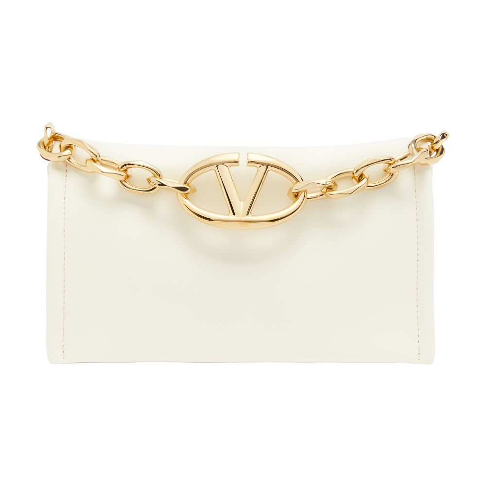 VALENTINO GARAVANI Mini Vlogo clutch with chain