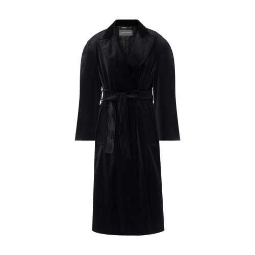 Alberta Ferretti Stretch velvet coat