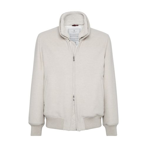 Brunello Cucinelli Padded aviator jacket