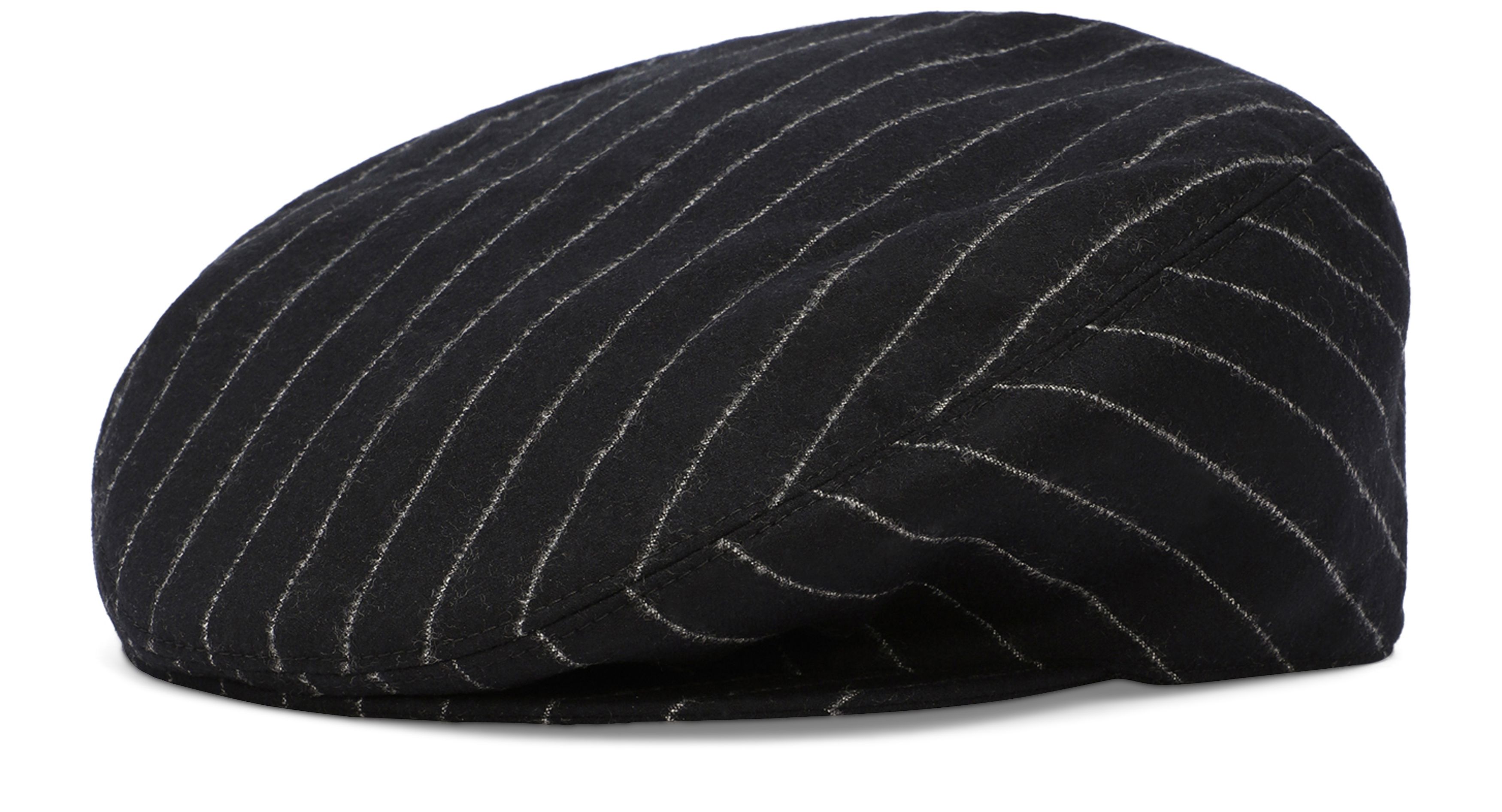 Dolce & Gabbana Pinstripe wool flat cap