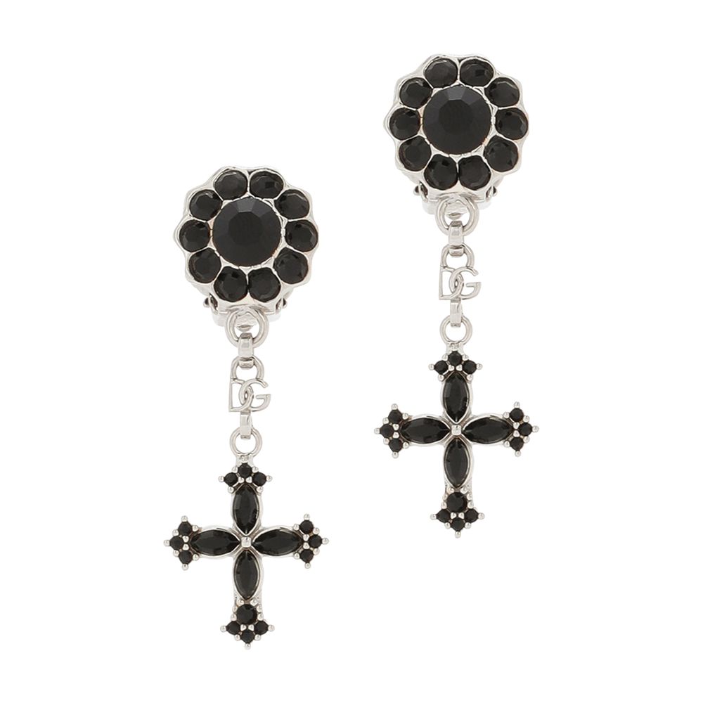 Dolce & Gabbana Drop earrings with crosses