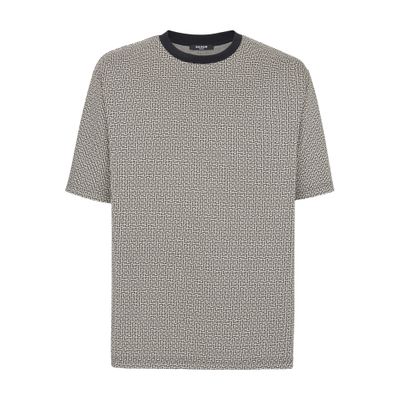 Balmain Mini monogrammed jacquard t-shirt