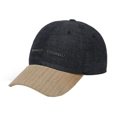 Brunello Cucinelli Embroidered baseball cap