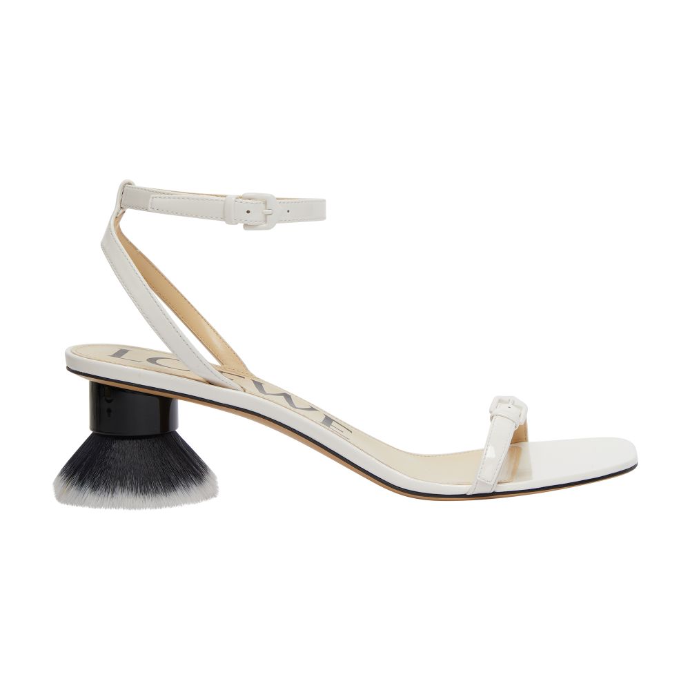 Loewe Petal brush sandal 45