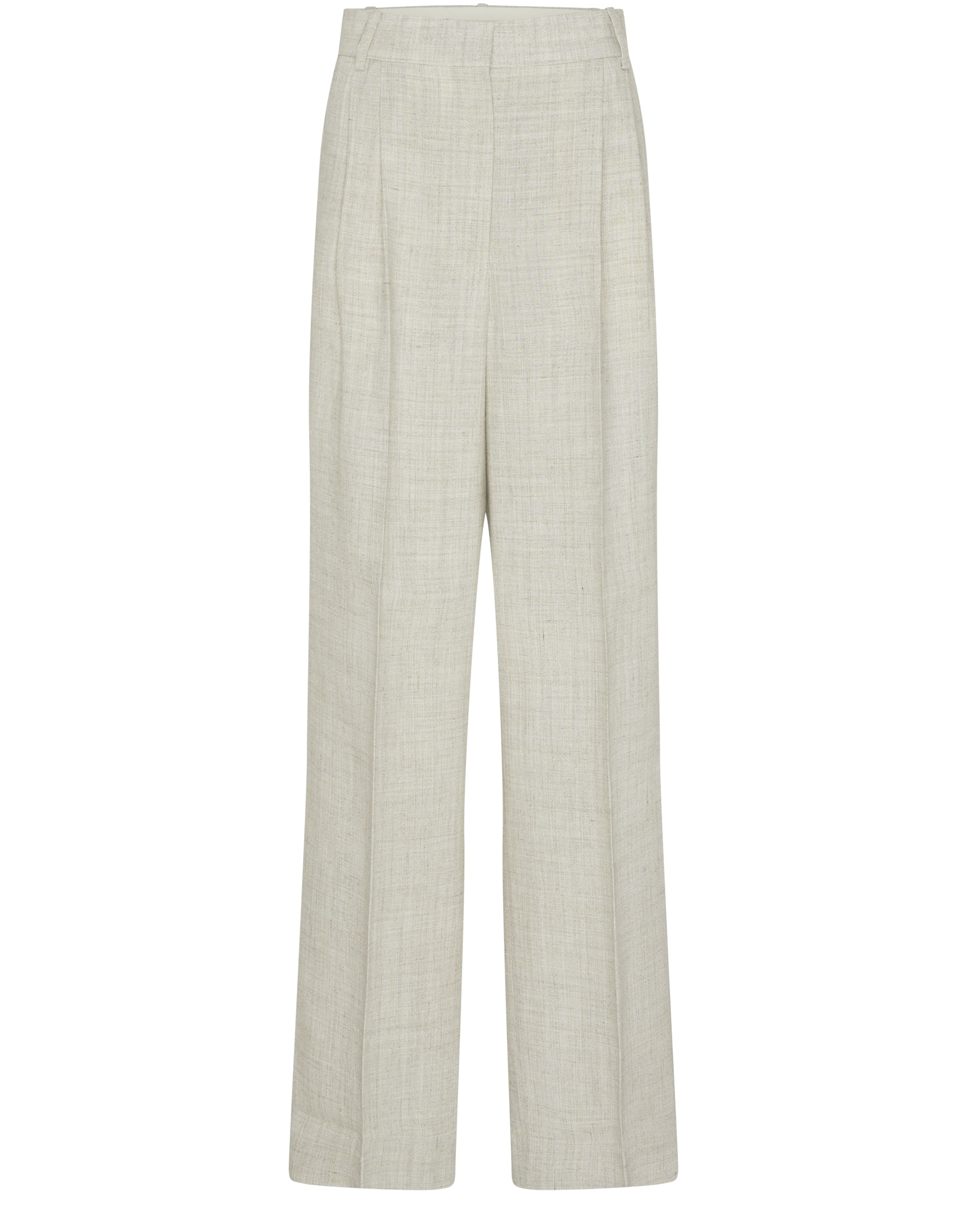Róhe Wide leg double pleated trousers